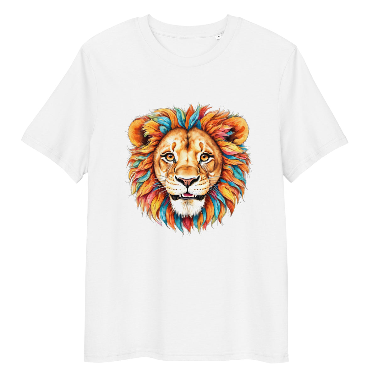 Blue Lion – Normales T-Shirt aus Bio-Baumwolle