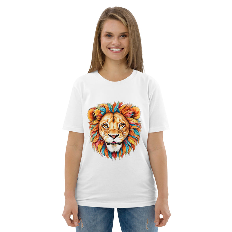 T-shirt régulier en coton biologique Blue Lion