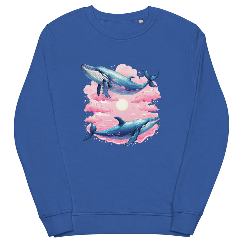 Sweat Couple Baleine En Coton Bio